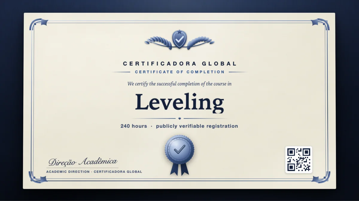 Cover of the Leveling course