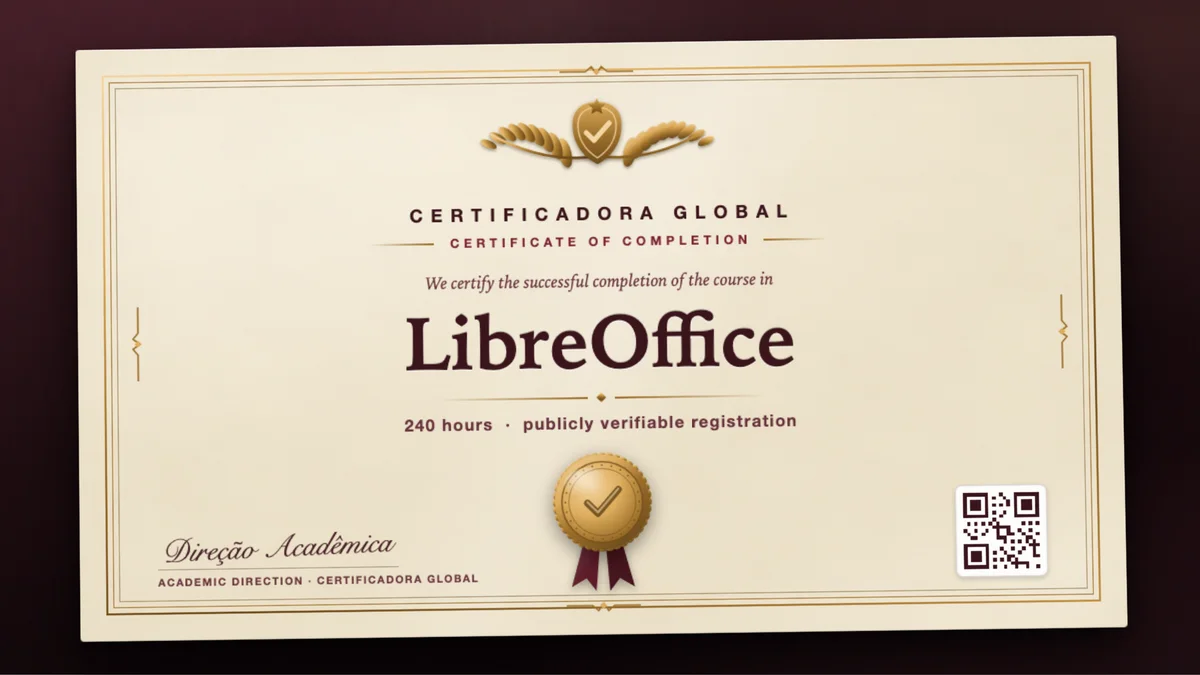 Cover of the LibreOffice course