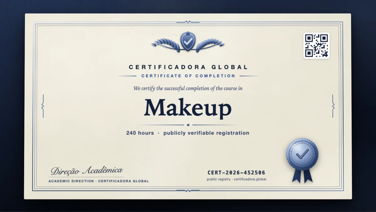 Cover of the Makeup course