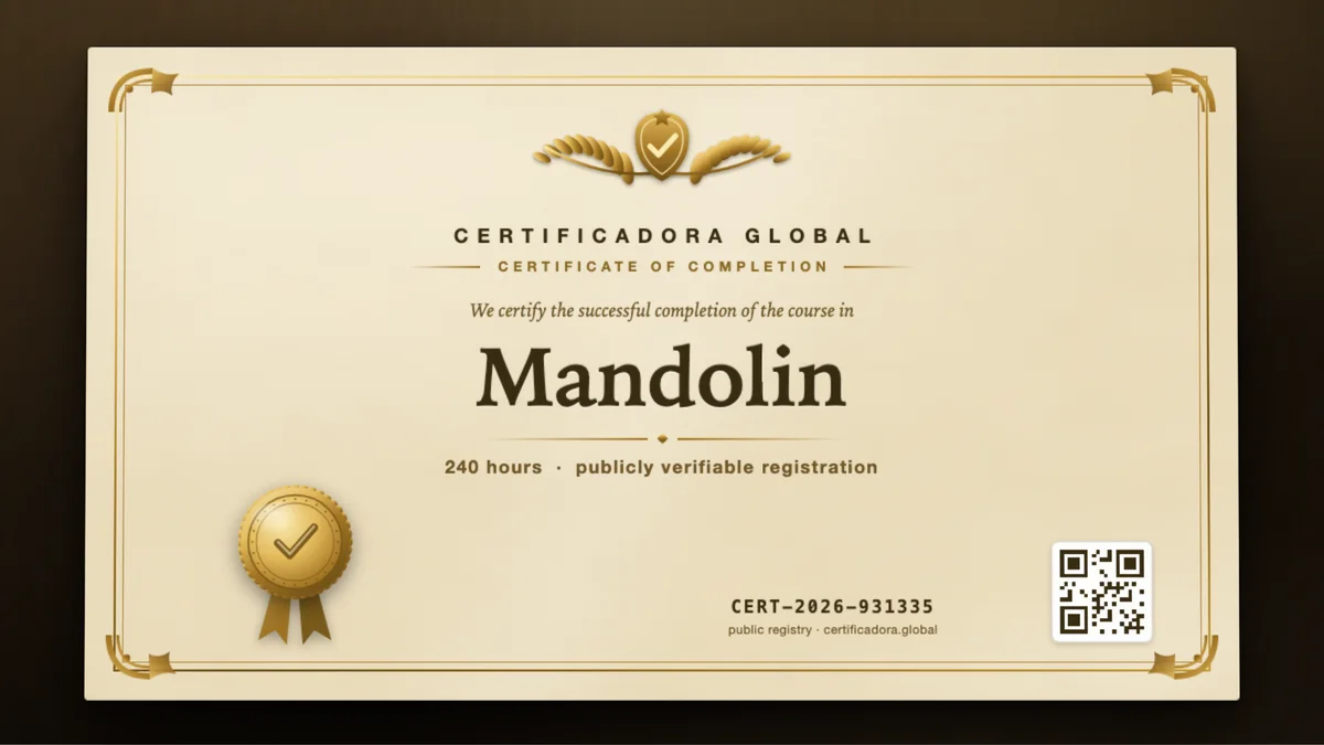 Cover of the Mandolin course