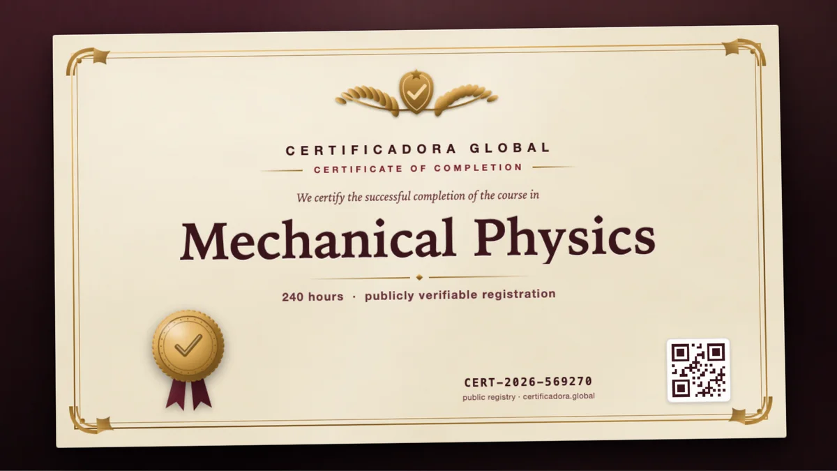 Cover of the Mechanical Physics course