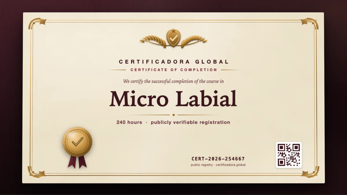 Cover of the Micro Labial course