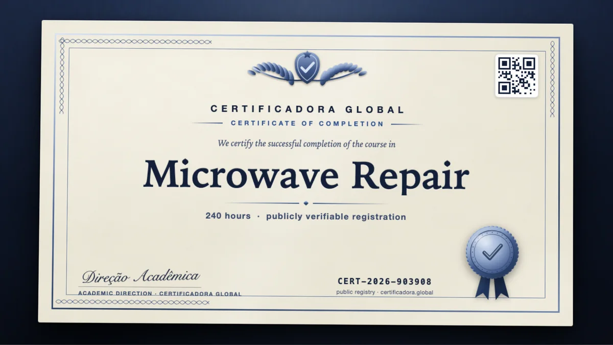 Cover of the Microwave Repair course
