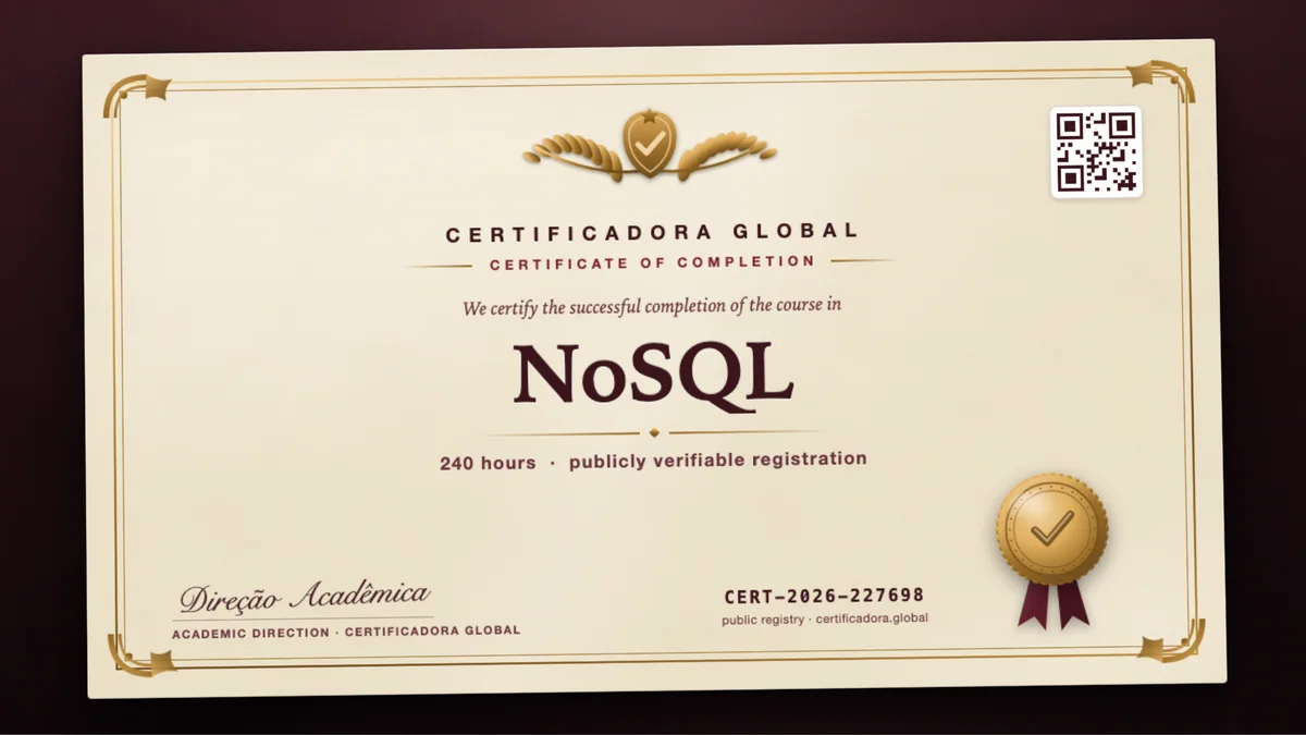 Cover of the NoSQL course