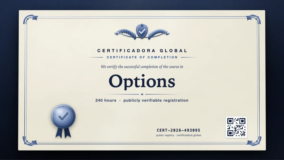 Cover of the Options course