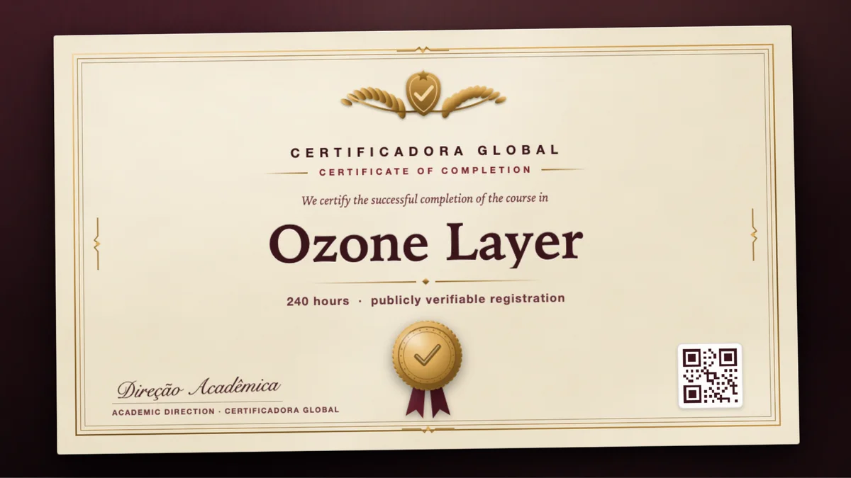 Cover of the Ozone Layer course