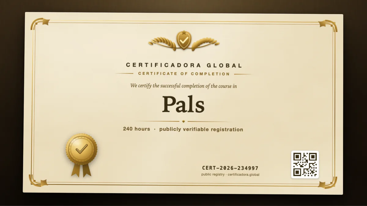 Cover of the Pals course