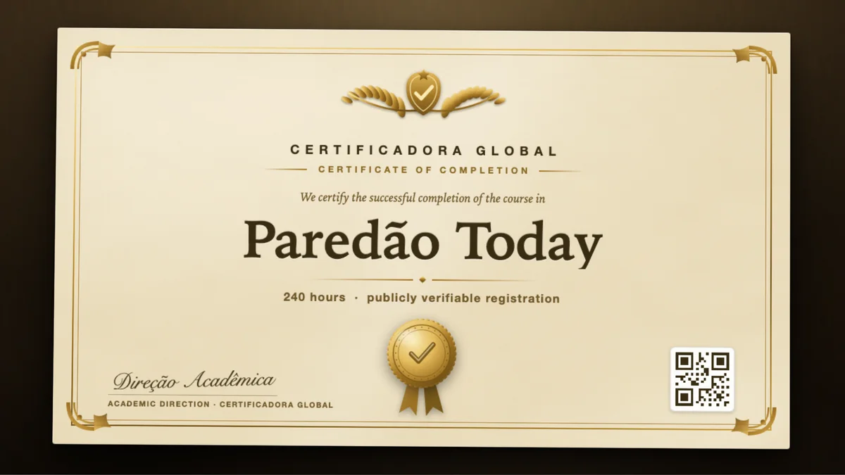 Cover of the Paredão Today course
