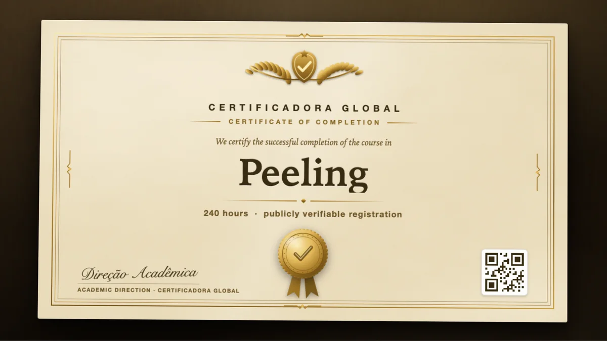 Cover of the Peeling course