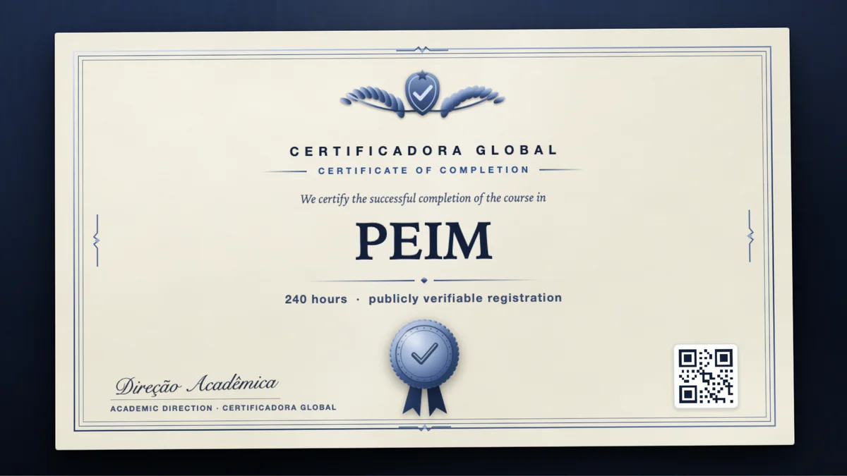 Cover of the PEIM course