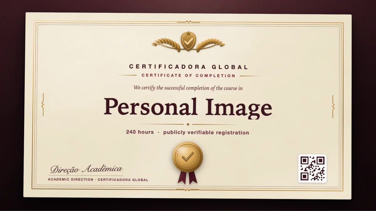 Cover of the Personal Image course