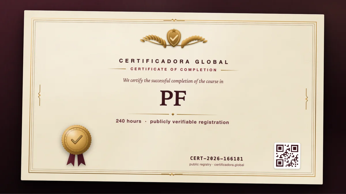 Cover of the PF course