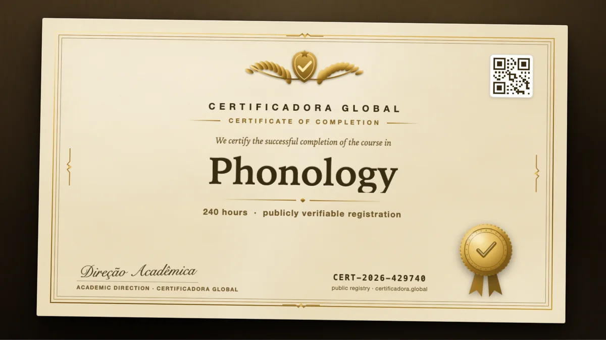 Cover of the Phonology course