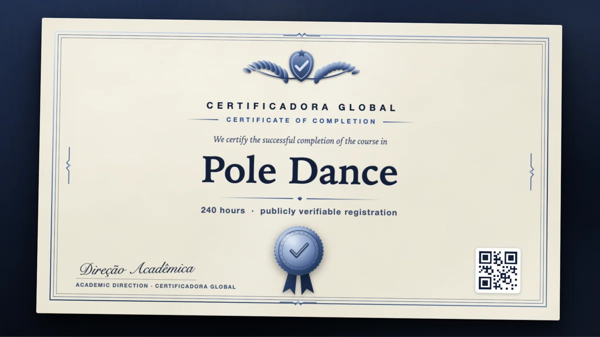 Cover of the Pole Dance course