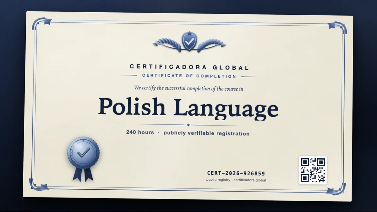 Cover of the Polish Language course