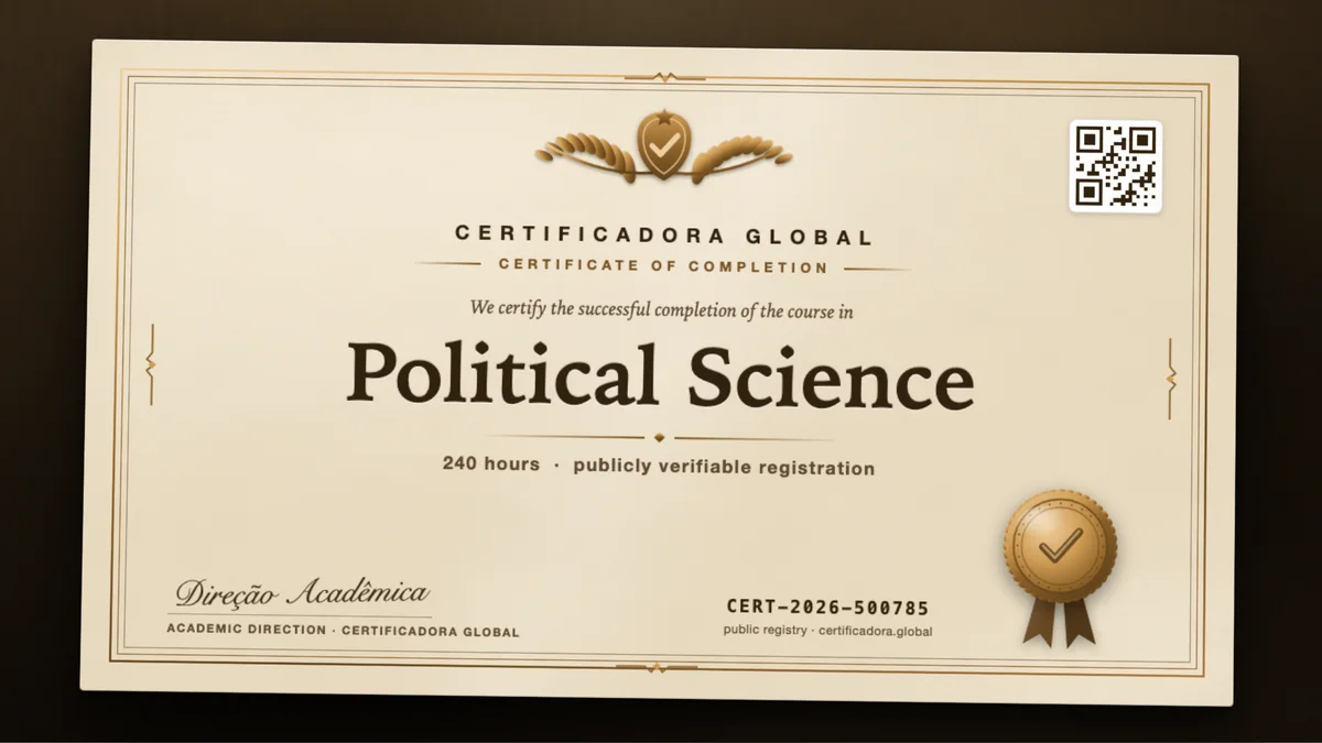 Cover of the Political Science course