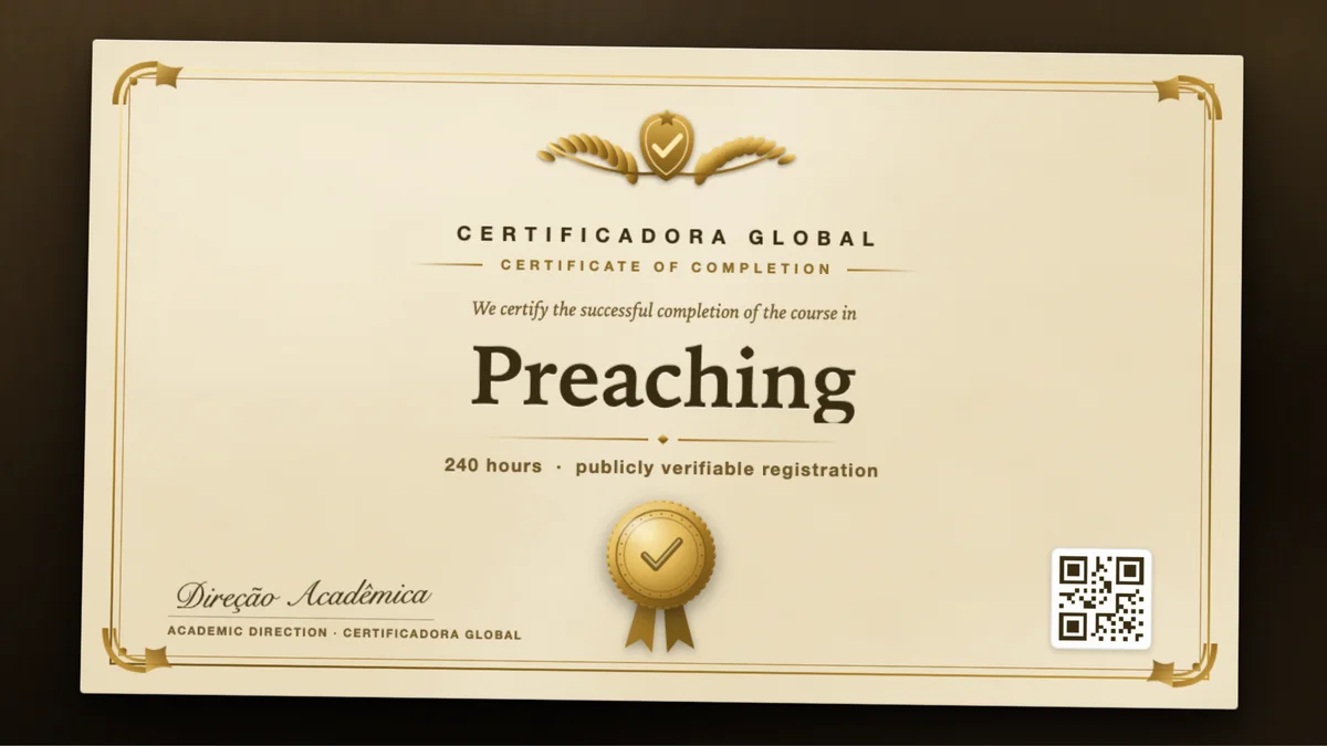 Cover of the Preaching course