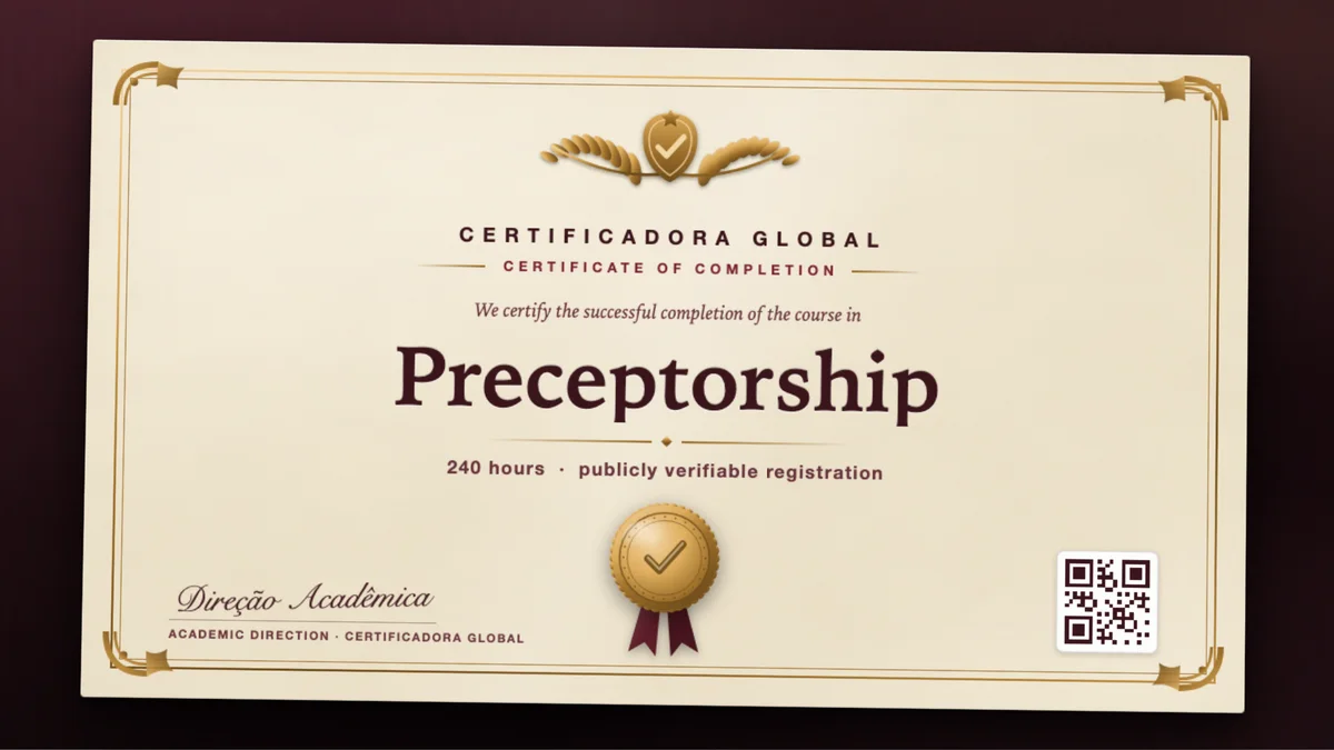Cover of the Preceptorship course