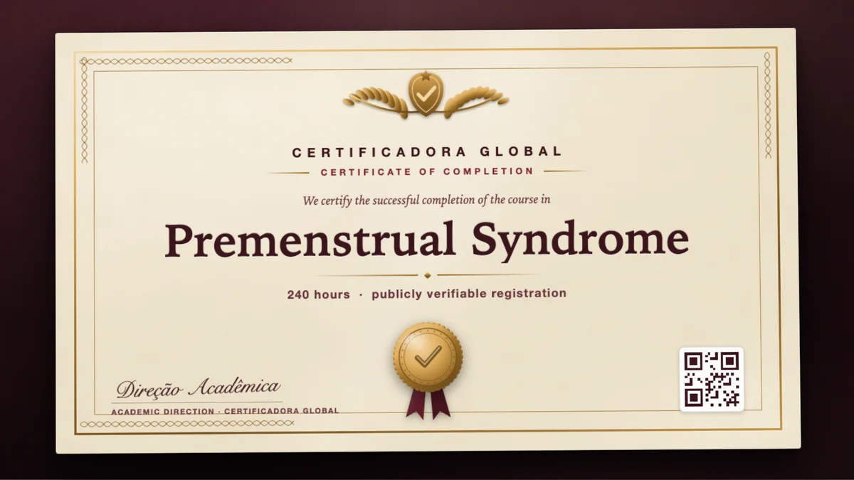 Cover of the Premenstrual Syndrome course