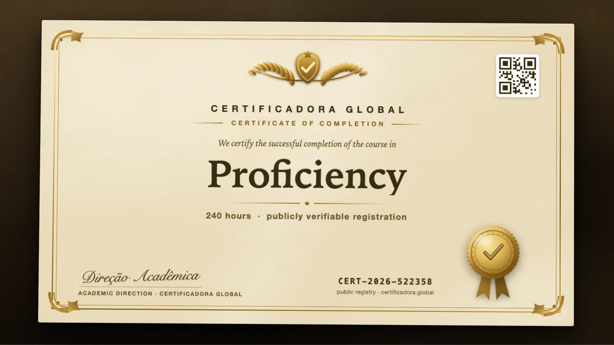 Cover of the Proficiency course