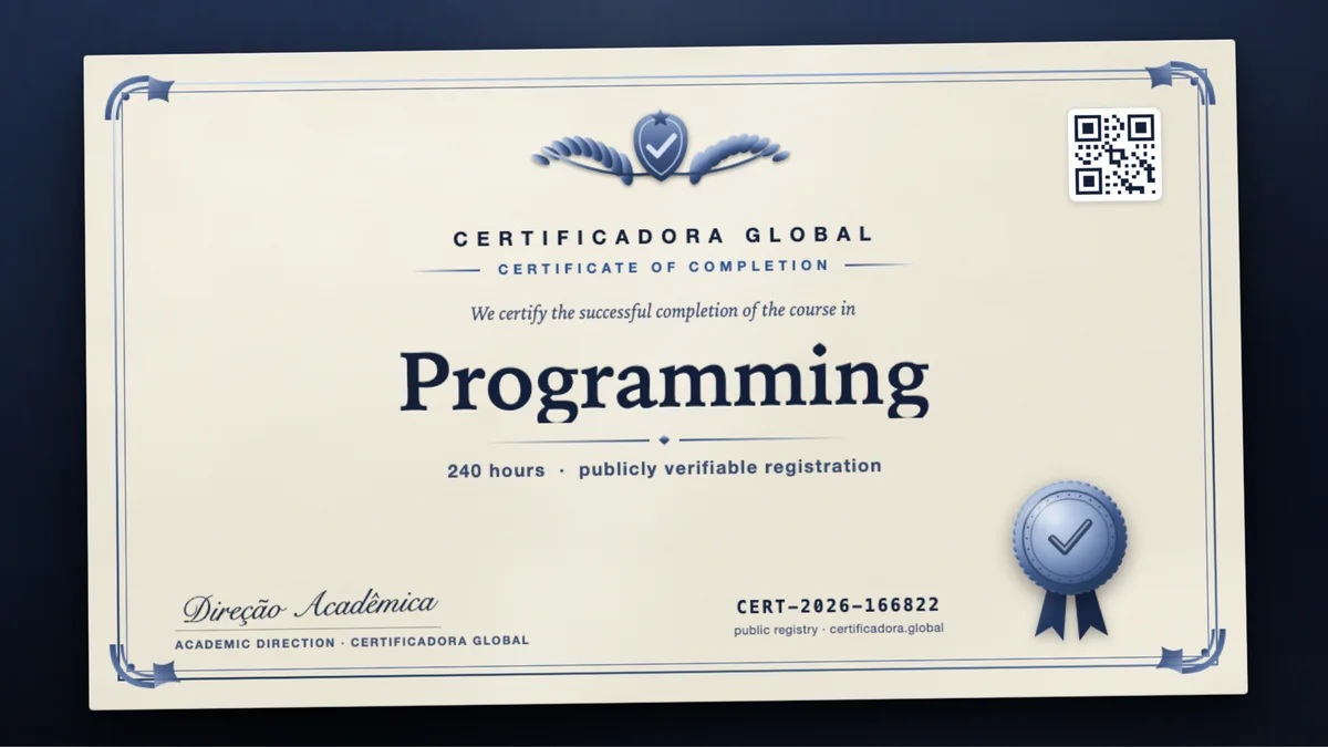 Cover of the Programming course
