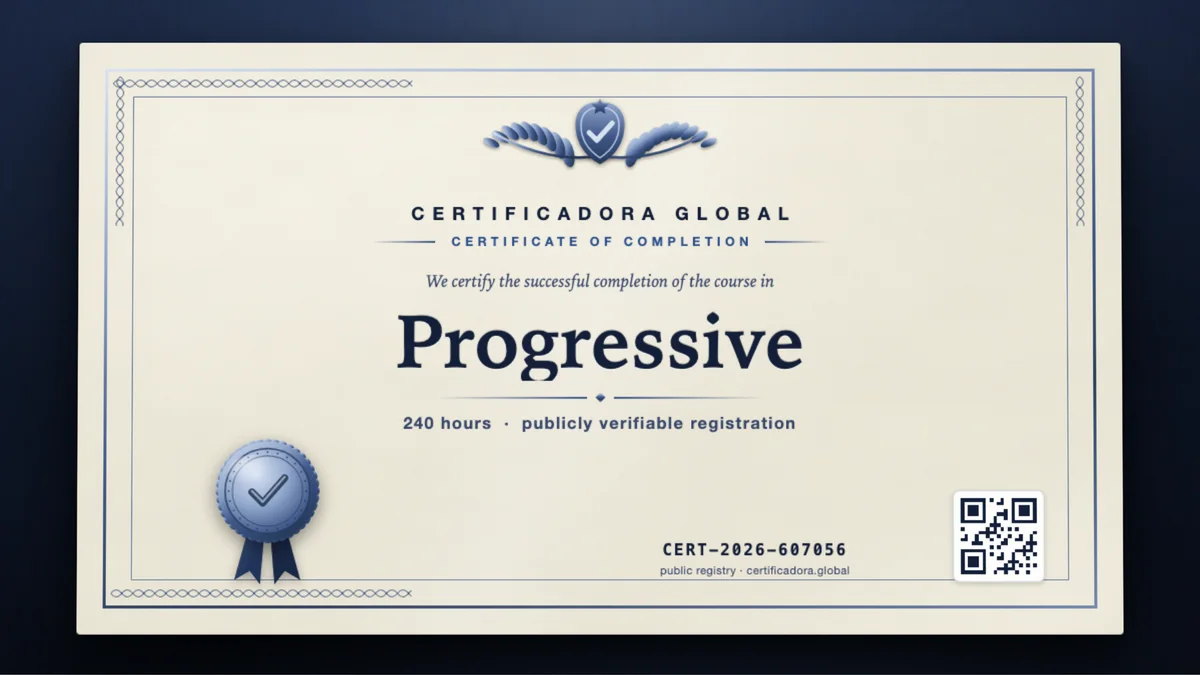 Cover of the Progressive course