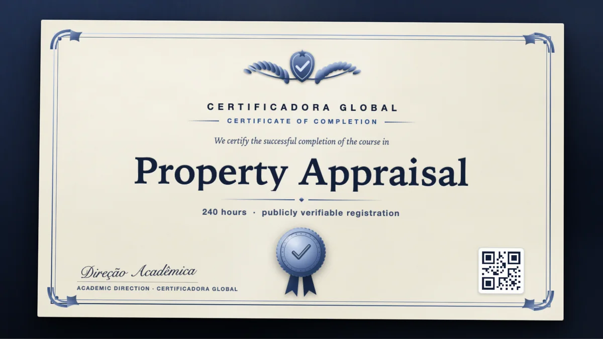 Cover of the Property Appraisal course