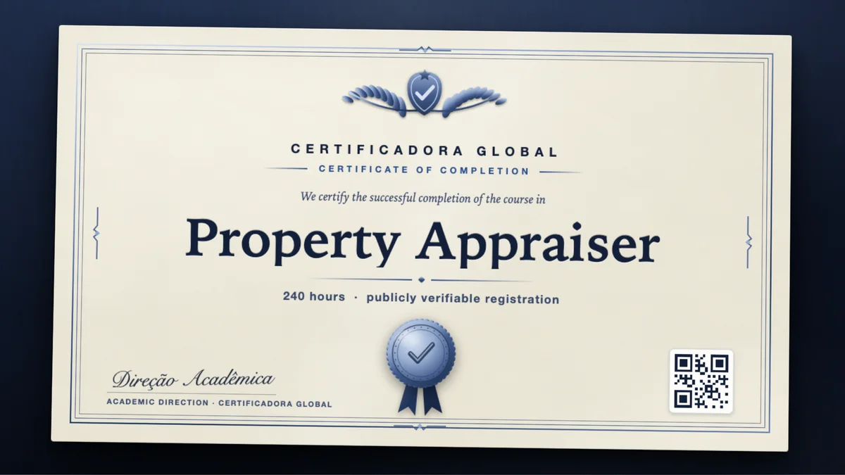 Cover of the Property Appraiser course