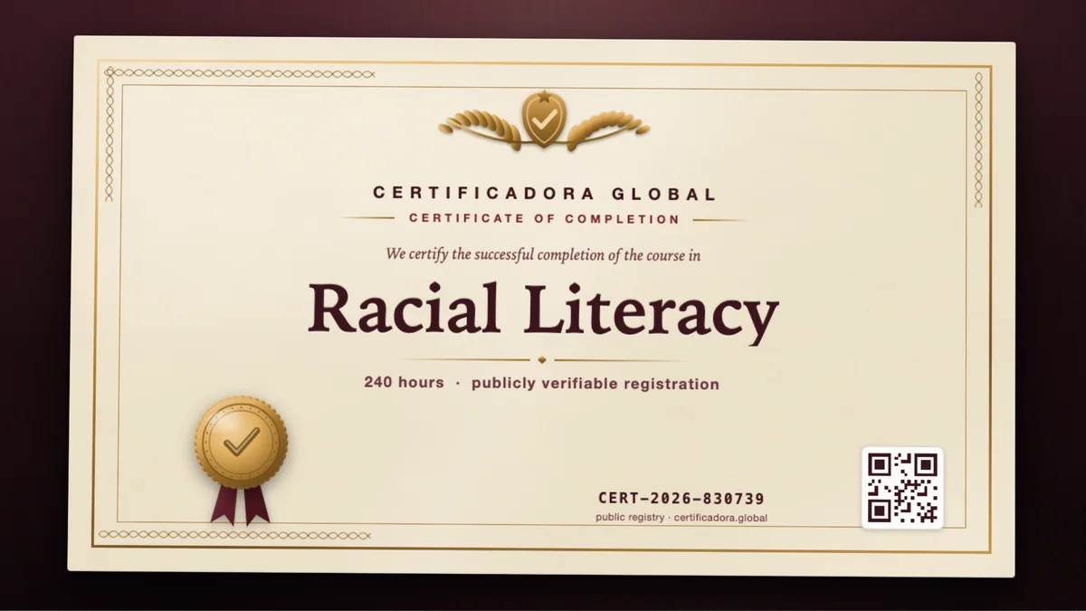 Cover of the Racial Literacy course