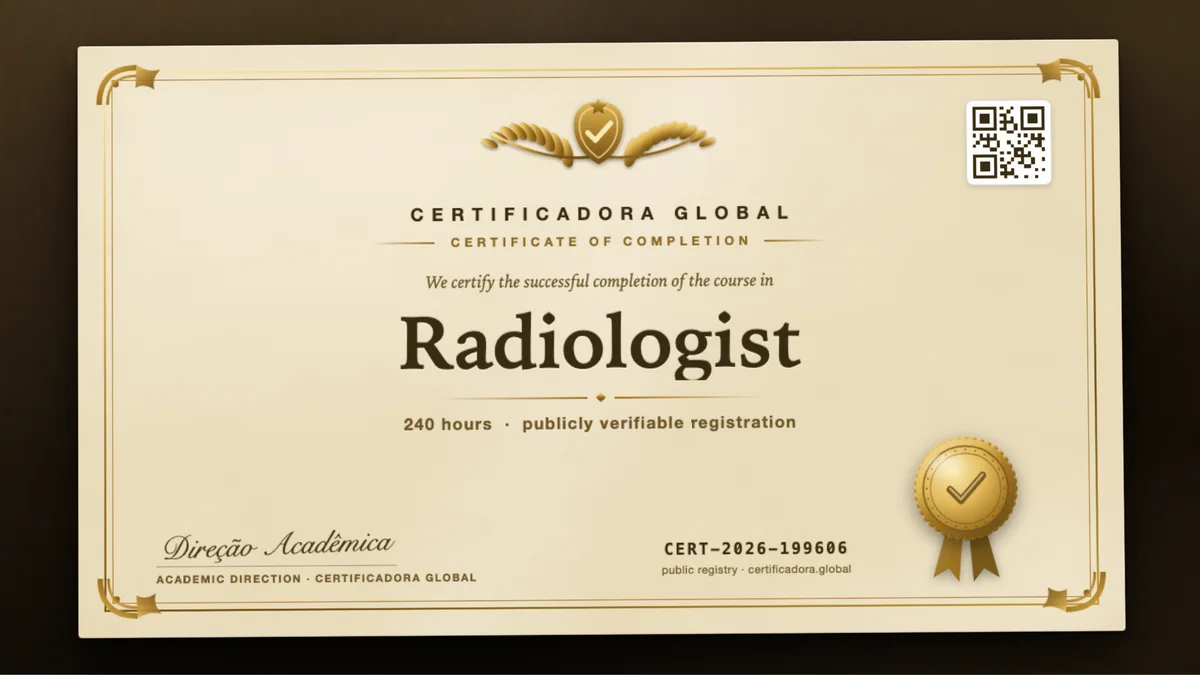 Cover of the Radiologist course