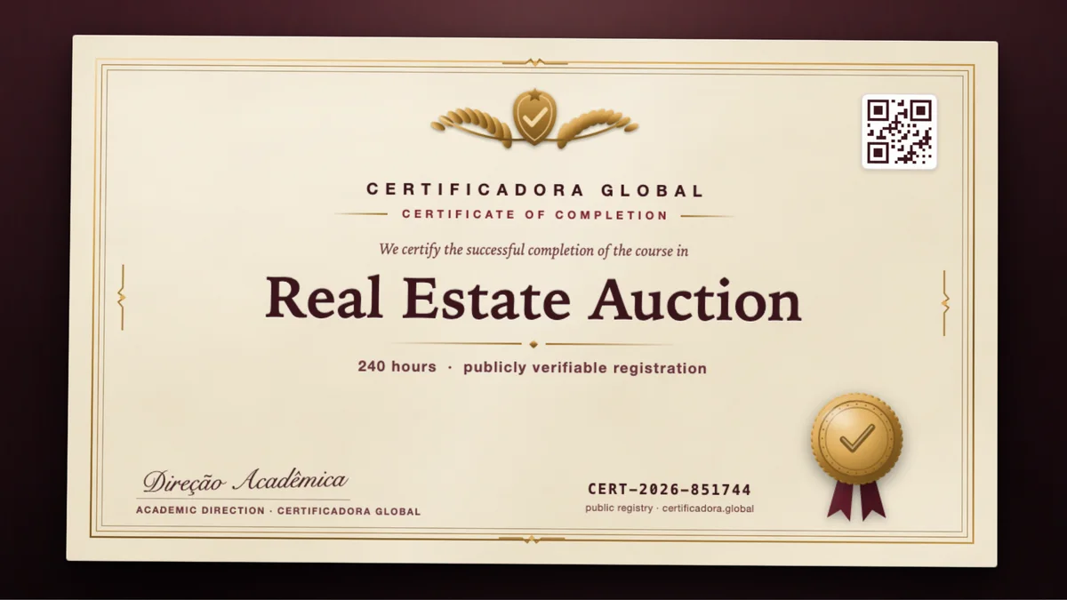 Cover of the Real Estate Auction course