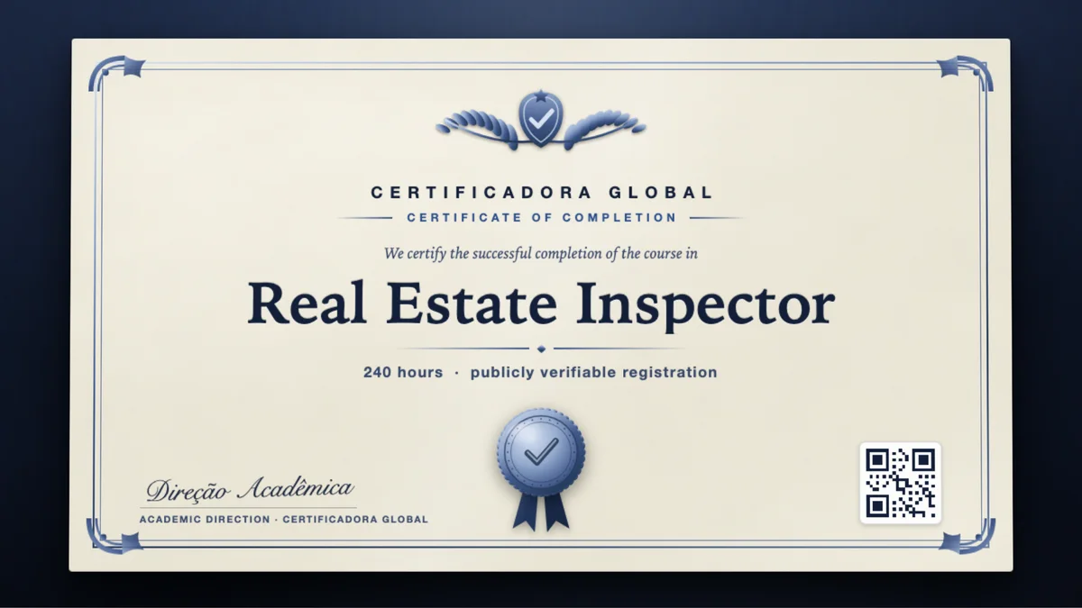 Cover of the Real Estate Inspector course