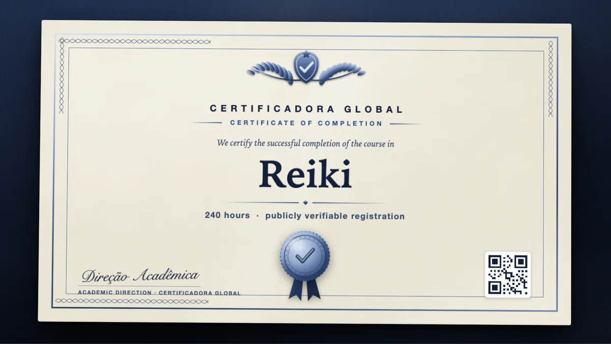 Cover of the Reiki course