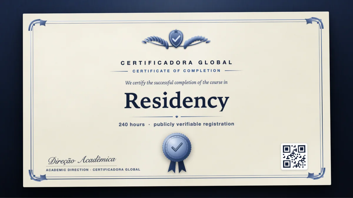 Cover of the Residency course