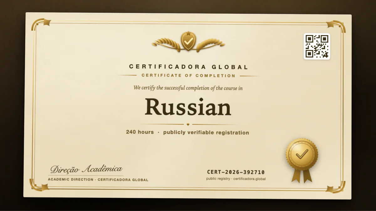 Cover of the Russian course