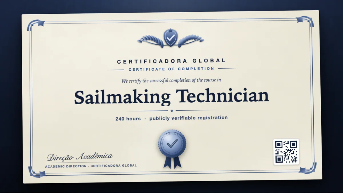 Cover of the Sailmaking Technician course