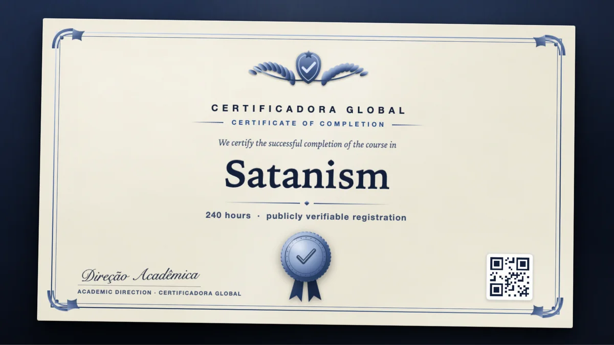 Cover of the Satanism course