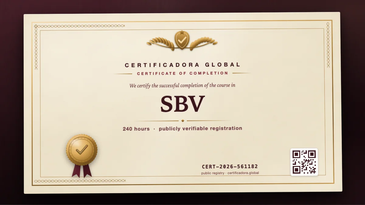 Cover of the SBV course