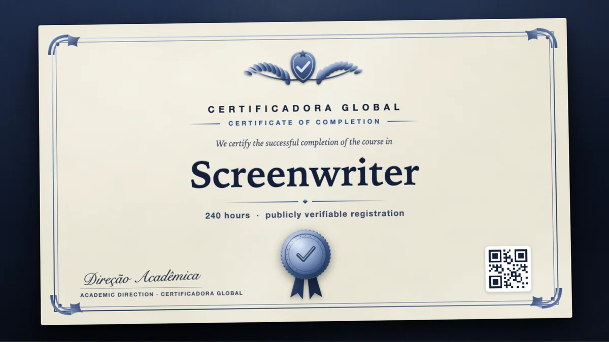 Cover of the Screenwriter course