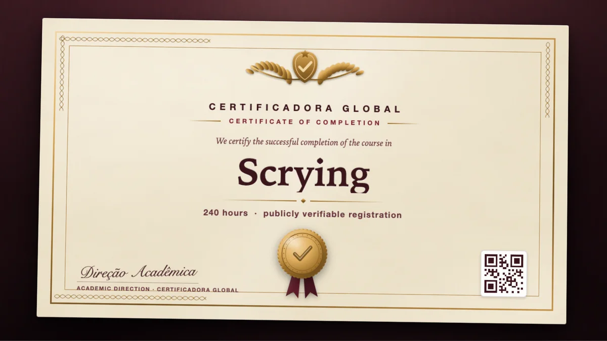 Cover of the Scrying course