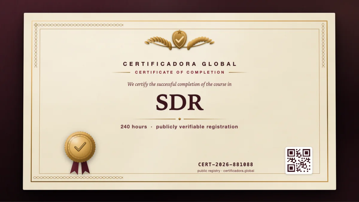 Cover of the SDR course