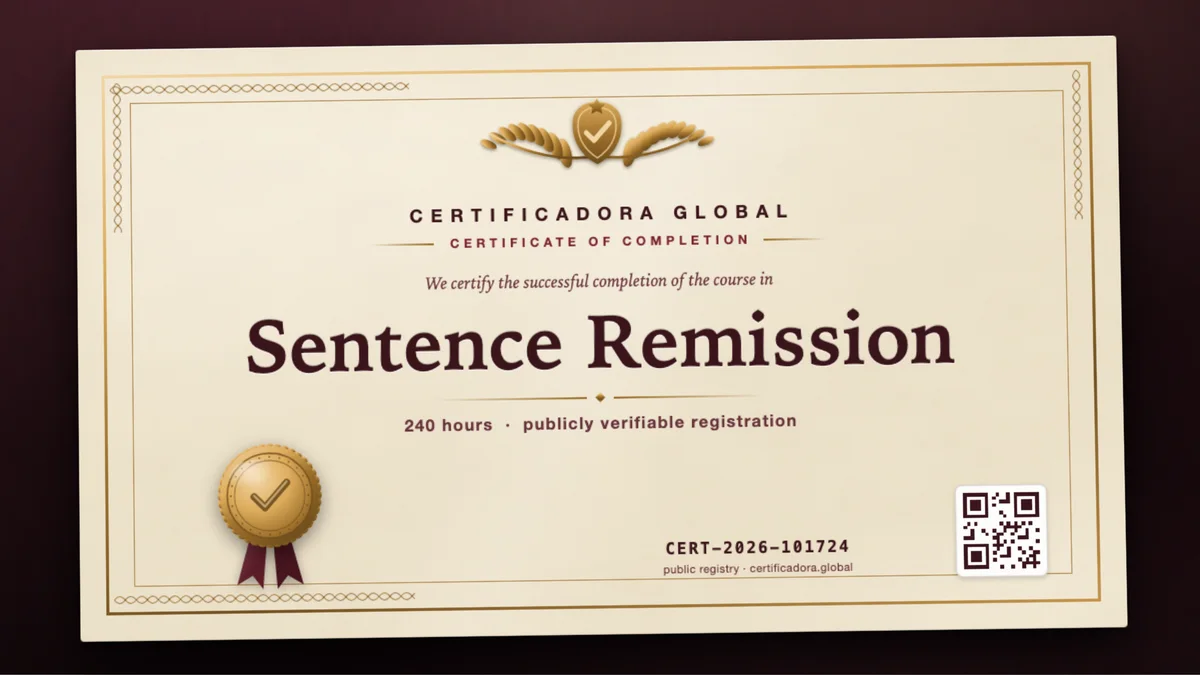 Cover of the Sentence Remission course