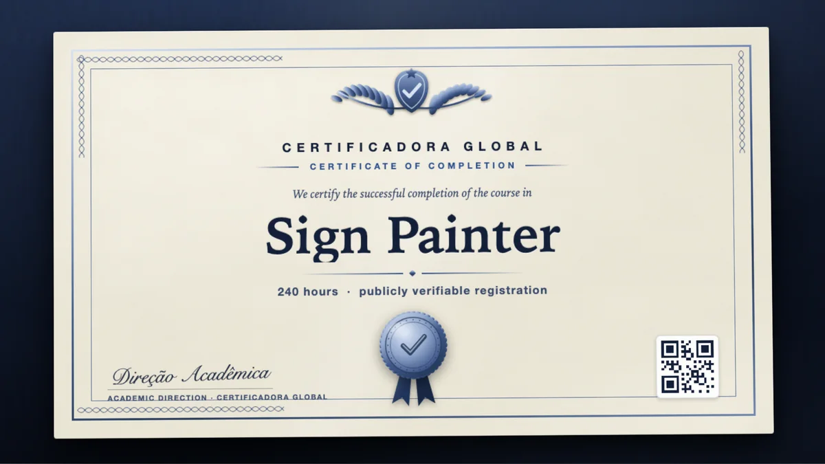 Cover of the Sign Painter course