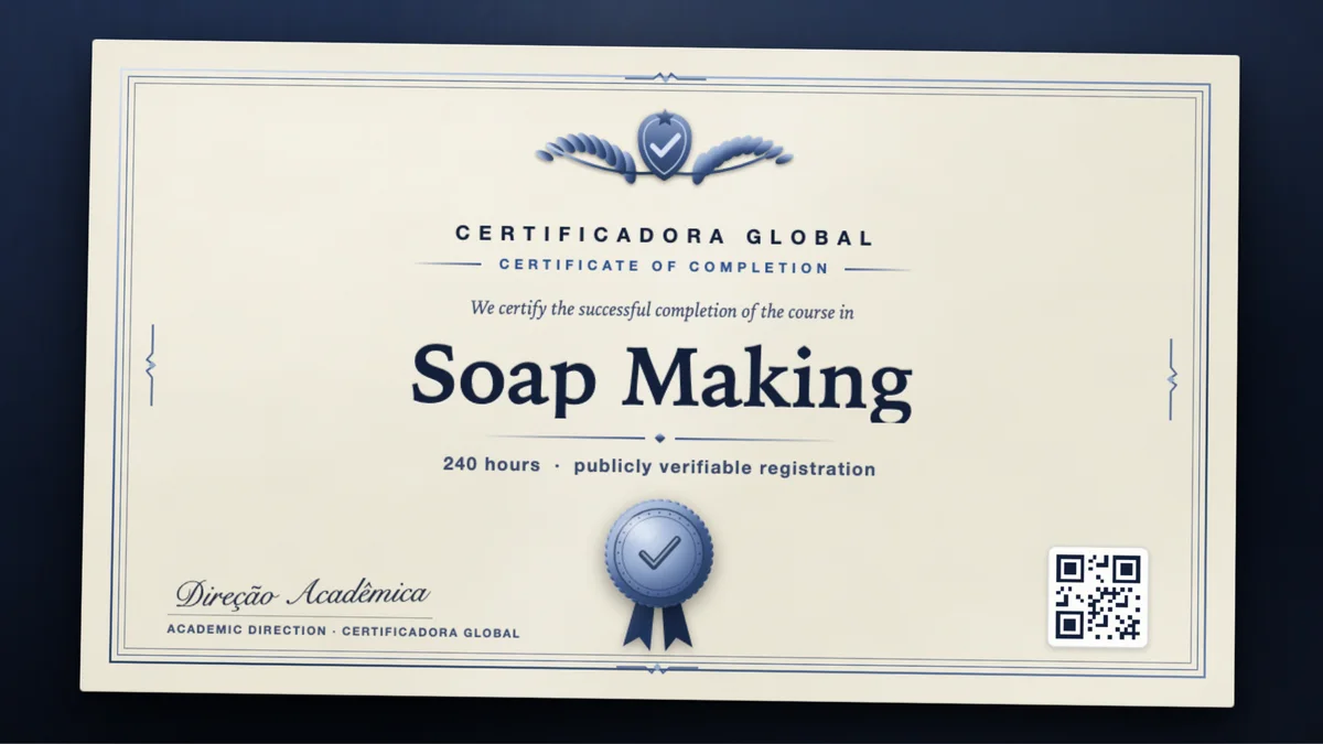 Cover of the Soap Making course