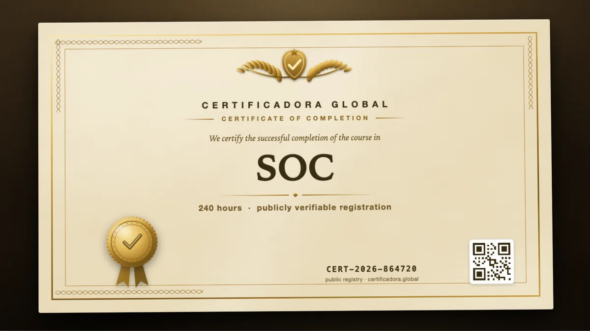 Cover of the SOC course