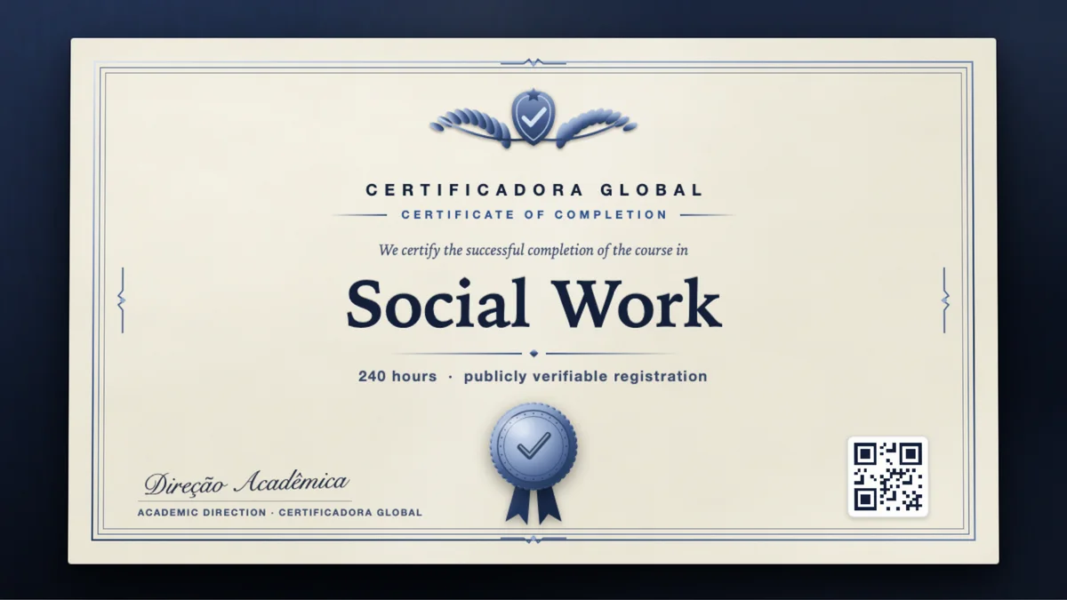 Cover of the Social Work course