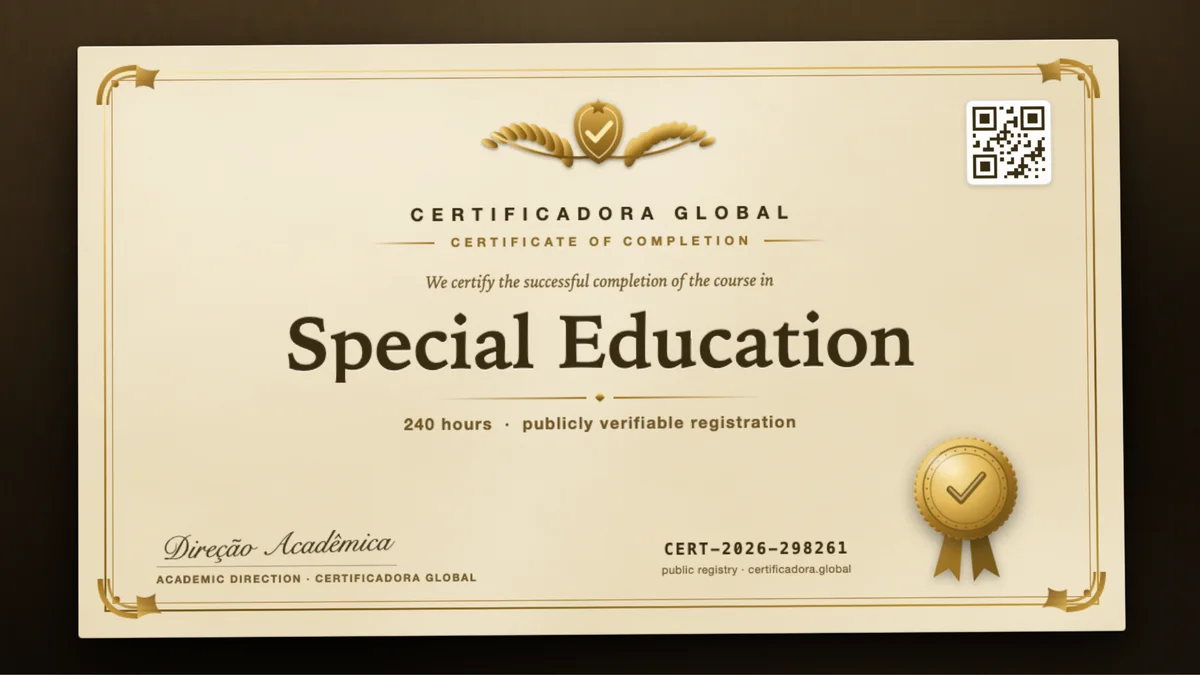 Cover of the Special Education course
