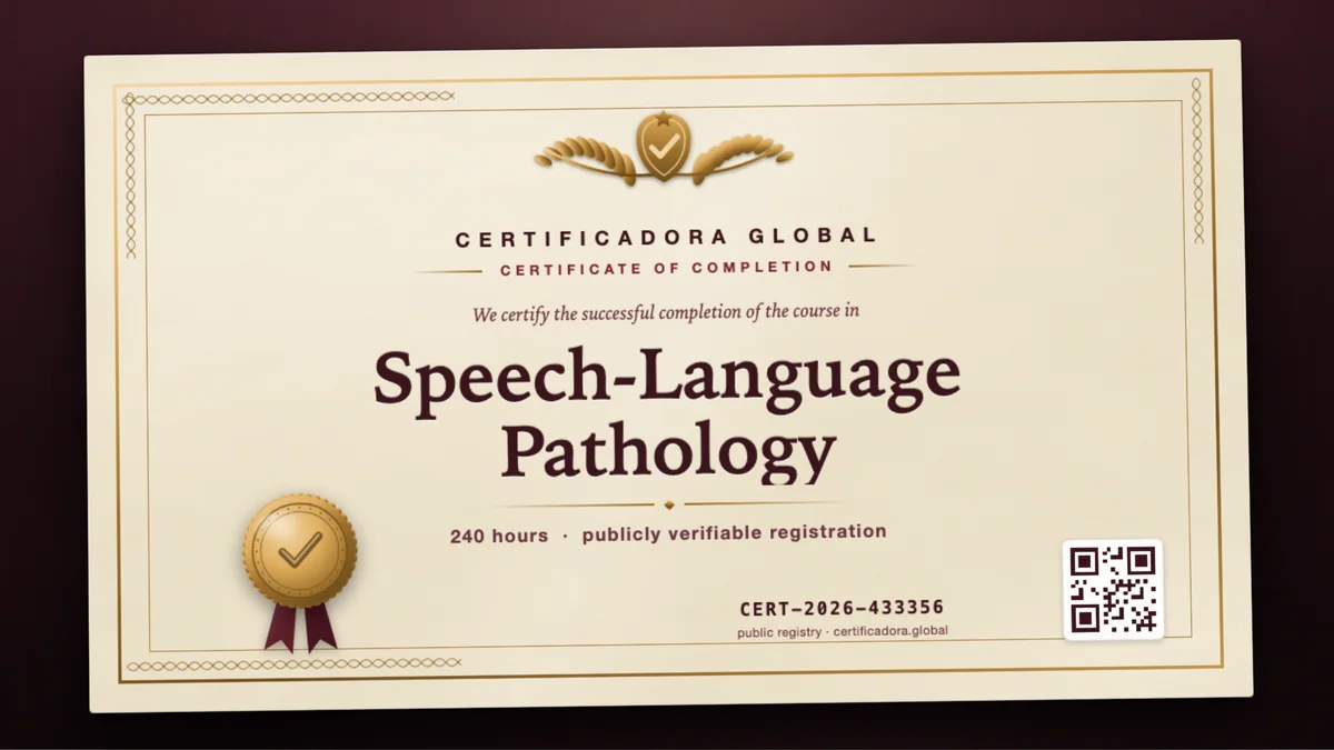 Cover of the Speech-Language Pathology course
