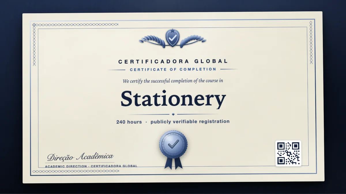 Cover of the Stationery course
