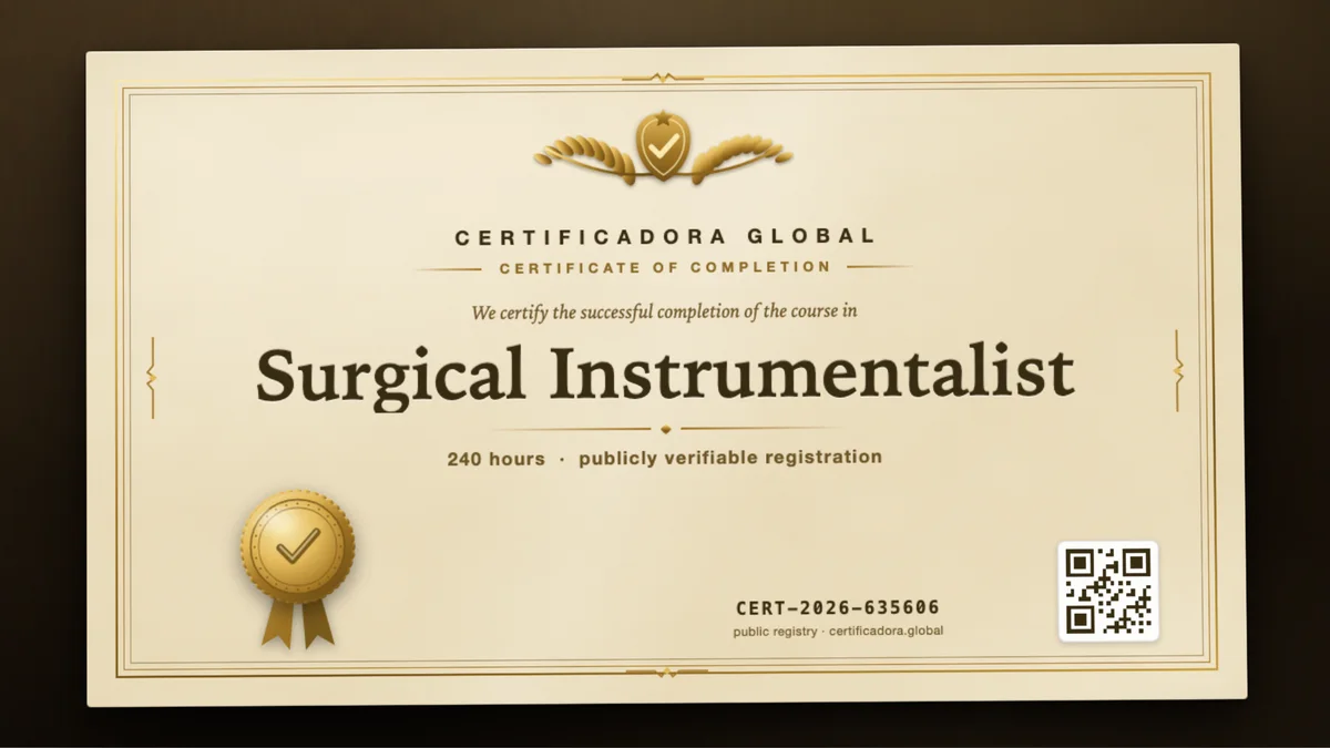 Cover of the Surgical Instrumentalist course